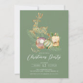 Invitation Soirée de Noël de Golden Deer (Devant)