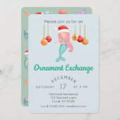 Invitation Soirée de Noël de la Mère (Devant / Derrière)