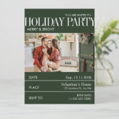 Invitation Soirée de Noël de l'Élégant magazine Green (Debout devant)