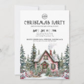 Invitation Soirée de Noël de l'Elegant Winter Company (Devant)