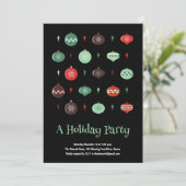 Invitation Soirée de Noël de l'Ornement de la Mood 60 (Debout devant)