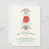 Invitation Soirée de Noël dégoûtante et moche (Devant)