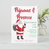 Invitation Soirée de Noël des Dames Pyjamas & Prosecco (Debout devant)