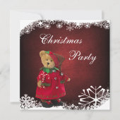 Invitation Soirée de Noël des Teddy Bear (Devant)