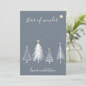 Invitation Soirée de Noël élégante (Debout devant)