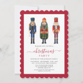 Invitation Soirée de Noël Festive (Devant)