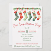 Invitation Soirée de Noël, Fête de Noël (Devant)