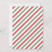 Invitation Soirée de Noël moche (Dos)