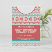 Invitation Soirée de Noël moche (Debout devant)