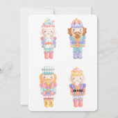 Invitation Soirée de Noël Nutcracker (Dos)