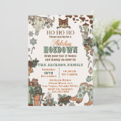 Invitation Soirée de Noël occidental (Debout devant)