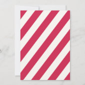 Invitation Soirée de Noël Ornement de Noël (Dos)