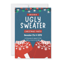 Soirée de Noël rétro Ugly Sweat