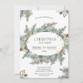 Invitation Soirée de Noël Soirée de Noël Chic Holiday (Devant)