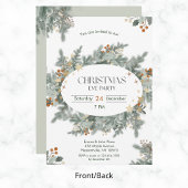 Invitation Soirée de Noël Soirée de Noël Chic Holiday