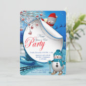 Invitation Soirée de Nouvel An (Debout devant)