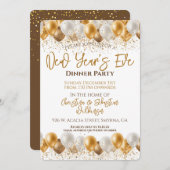 Invitation Soirée de Nouvel An (Devant / Derrière)