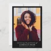 Invitation soirée de remise de diplômes en pharmacie à cadre (Dos)