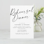 Invitation Soirée de répétition de calligraphie avant (Debout devant)