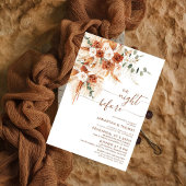 Invitation Soirée de répétition de calligraphie brillante ava