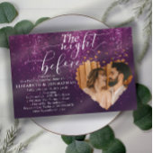 Invitation Soirée De Répétition Des Étincelles Violettes Avan