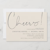 Invitation Soirée de répétition Mariage (Devant)