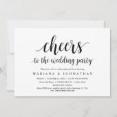 Invitation Soirée de répétition Mariage (Devant)