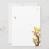 Invitation Soirée de retraite stylish Whimsical Tree (Dos)