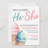 Invitation Soirée de révélation de genre d'été (Devant)