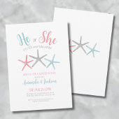 Invitation Soirée de révélation de genre d'été