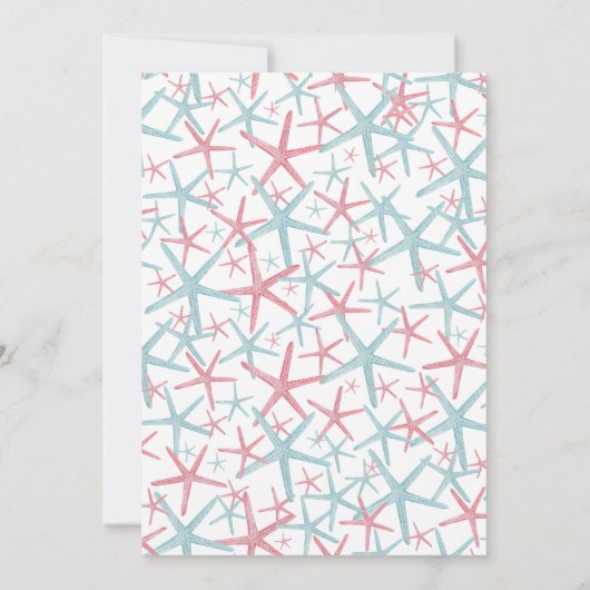 Invitation Soirée de révélation de genre d'été (Dos)