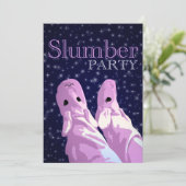 Invitation soirée de sommeil (Debout devant)