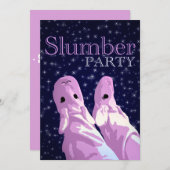 Invitation soirée de sommeil (Devant / Derrière)