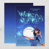 Invitation Soirée de Sorcières (Devant / Derrière)