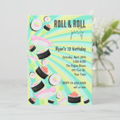 Invitation Soirée de sushi (Debout devant)