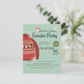 Invitation Soirée de vacances (Debout devant)