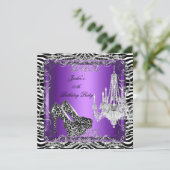 Invitation Soirée des Empreintes de léopard du parti Purple Z (Debout devant)