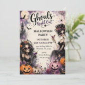 Invitation Soirée des Goules de Halloween (Debout devant)