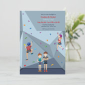 Invitation Soirée d'escalade de rocher (Debout devant)