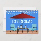 Invitation Soirée d'été (Devant)