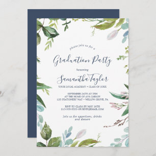 Invitation Soirée d'été de la verdure