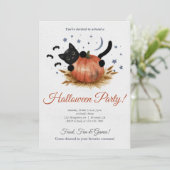 Invitation Soirée d'Halloween (Debout devant)