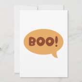 Invitation Soirée d'Halloween (Dos)