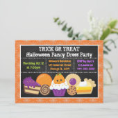 Invitation Soirée d'Halloween (Debout devant)