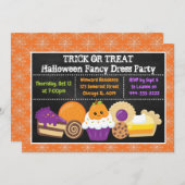 Invitation Soirée d'Halloween (Devant / Derrière)