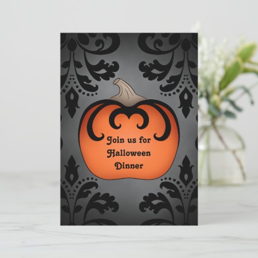 Invitation Soirée d'Halloween (Debout devant)