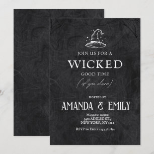 Invitation Soirée d'Halloween adulte