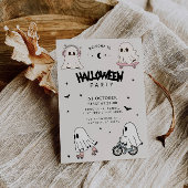 Invitation Soirée d'Halloween Ghosts