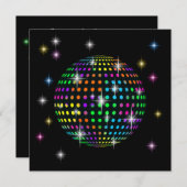 Invitation Soirée DISCO (Devant / Derrière)