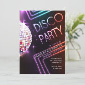 Invitation Soirée Disco (Debout devant)